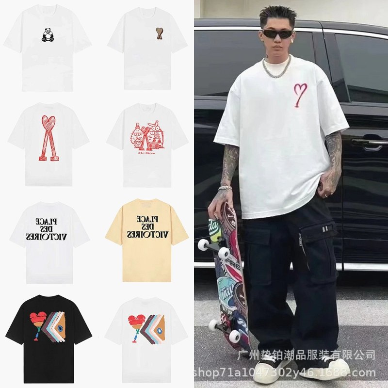 Ami Paris Everyday T-Shirt Collection Review: Fourteen Colorways, Six Style Codes, One $20.60 Fit Call