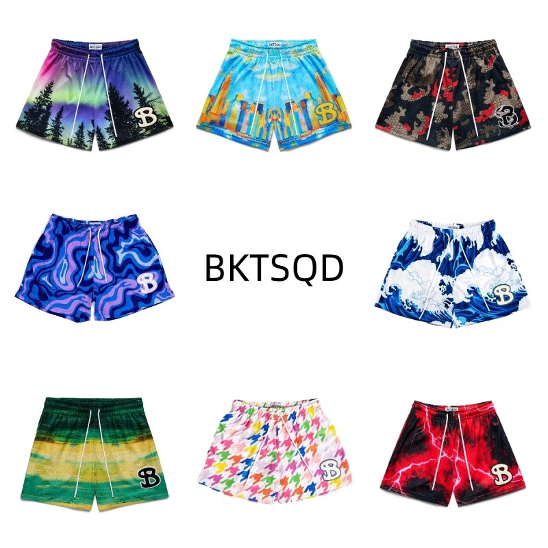 BKTSQD Multicolor Shorts Collection Review: The 1–3 cm Tolerance Is the Only Size Number That Matters at $10.15