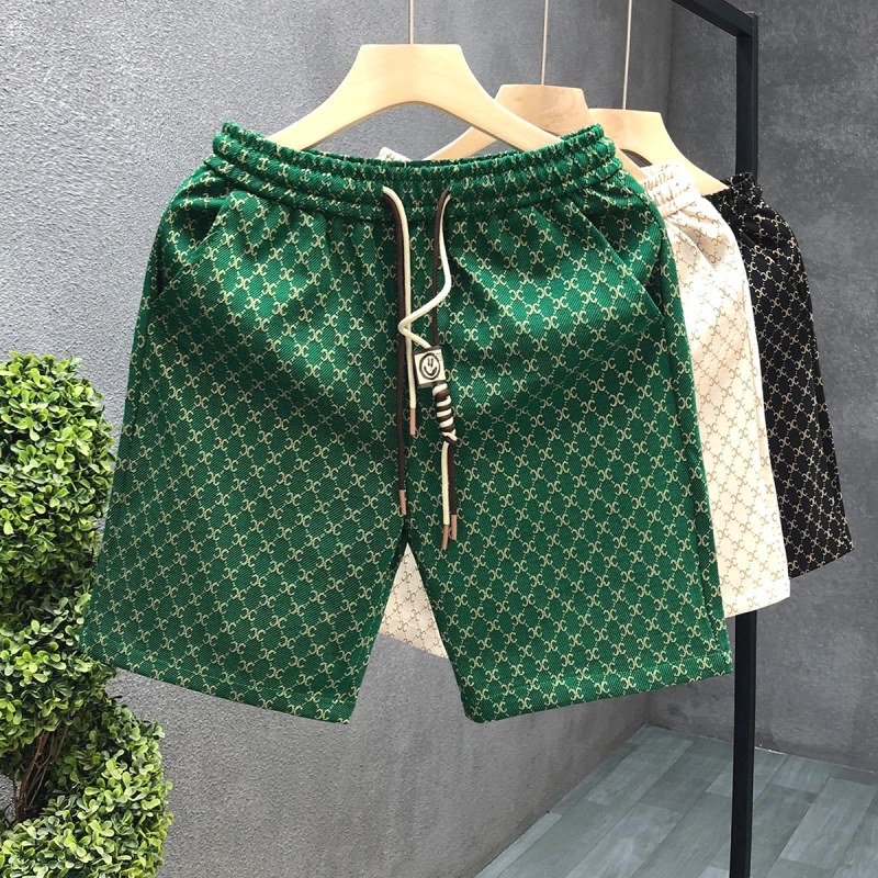 Celine All-Over Print Green Shorts: Cost-Per-Wear Math on a $5.22 Drawstring Pair