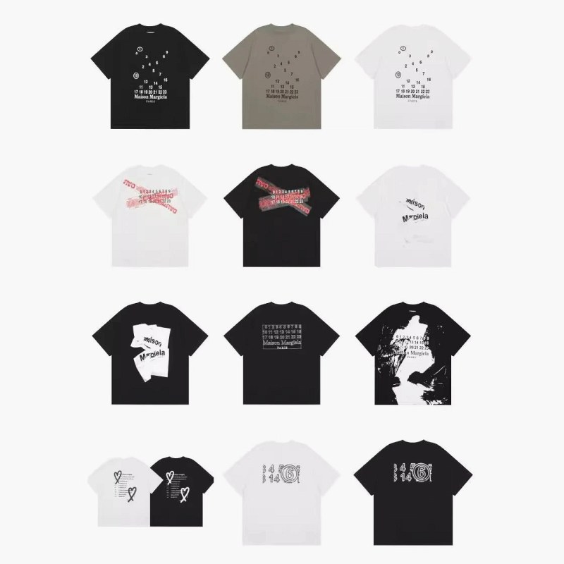 Black 09, Beige 14, Haze Blue 24: Decoding the Colour-Code Palette on the $7.01 Maison Margiela Print Tee
