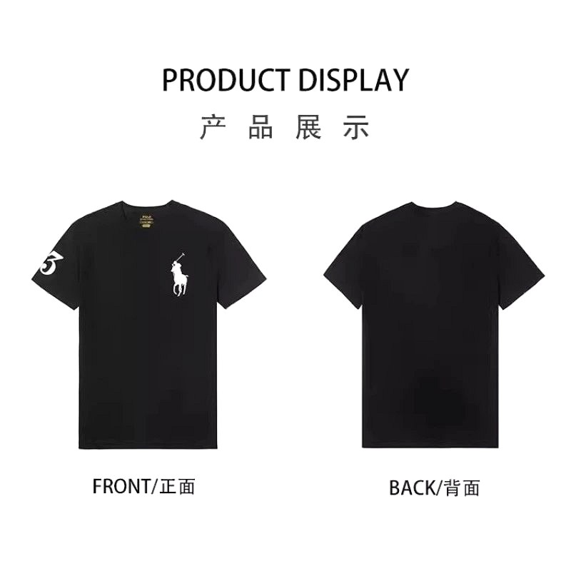 Reading the Black: Polo Ralph Lauren's $16.57 Number-3 Tee Under Our Bench Light