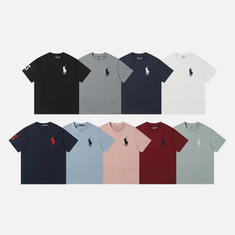 Polo Ralph Lauren Classic T-Shirt Review: Black, White and Heather Grey Under Our Bench Light